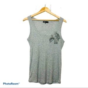 ✨FREE FOR BUNDLE SILVER TANK TOP